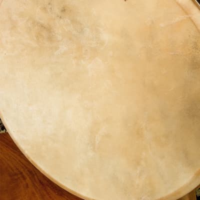 Roosebeck BTN8B Tunable Mulberry Bodhran Single-Bar 18"x3.5" w/Tipper & Tuning Wrench image 3