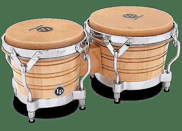 LP Latin Percussion LP201A-2 Generation II Bongos with Traditional