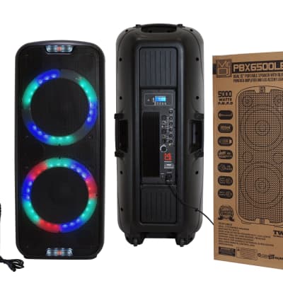 Active Subwoofer 18 DJ PBX5500LED Party Speaker Bluetooth