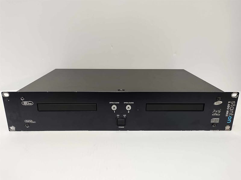 Stanton S650 MKII - Double CD Player Module 2004 - Black image 1
