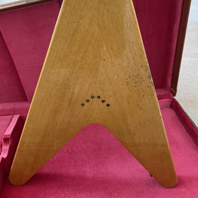 Gibson Flying V Murphy lab 58 Collectors Choice Serial #1 2021 - Korina image 9