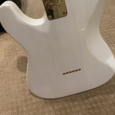 Fender Limited Edition Select Light Ash Telecaster White Blonde | Reverb