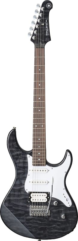 Yamaha Pacifica 212 VQM Translucent Black - Guitare | Reverb