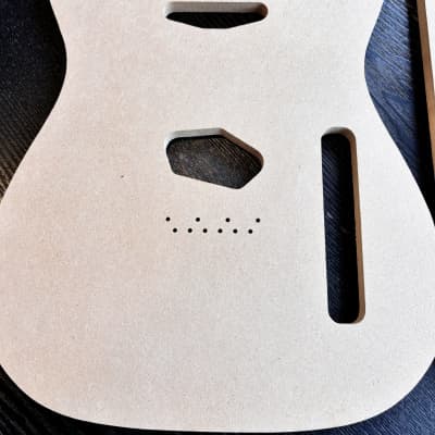 Complete Telecaster routing template Reverb Complete Telecaster routing template Reverb