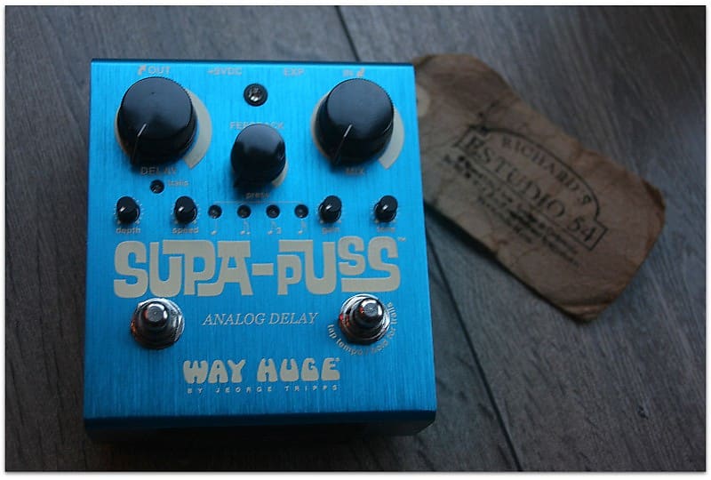 Way Huge WHE707 Supa-Puss Analog Delay 2013 - 2021 - Blue