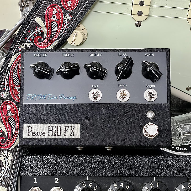 Peace Hill FX TRJM Tube Preamp Black Paisley “Authorized Dealer”