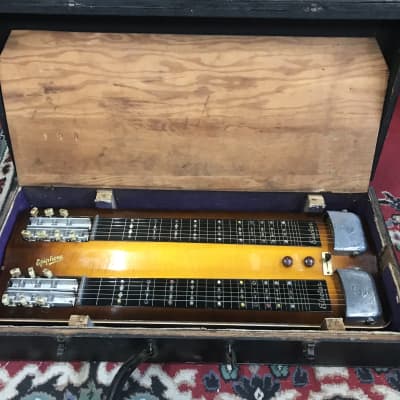 Epiphone  Electar Zephyr Dual Neck Console Steel  1930s image 17