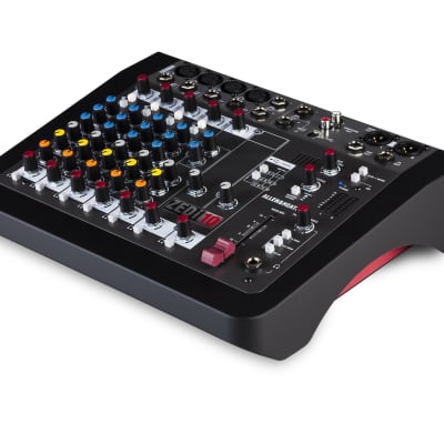 Allen & Heath AH-ZEDi10 4 Mic/Line 2 with Active DI, 2 Stereo Inputs, 4 channel 24/96kHz USB interface, 3-band EQ, 2 aux sends, DAW Software Included image 1