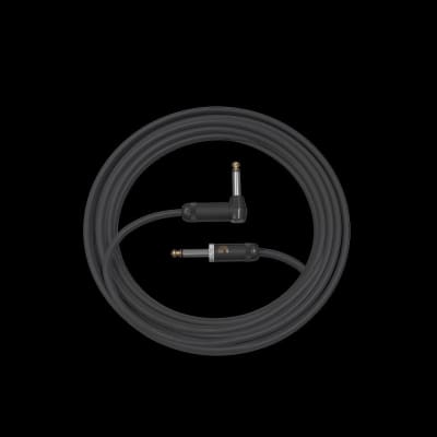 D'Addario American Stage Instrument Cable | Straight to Right Angle | 20ft image 2
