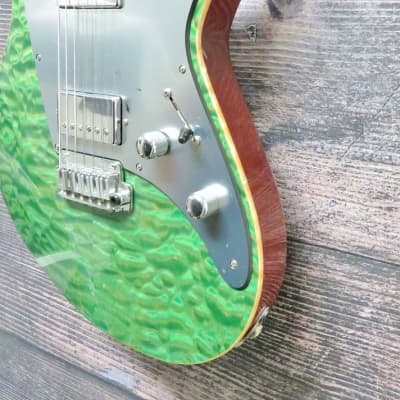 Grosh Guitars SuperJet (Lime Green) (C51) image 5