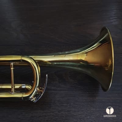 1956 Martin Imperial trumpet, mutes, Mt Vernon mouthpiece | Gamonbrass image 6