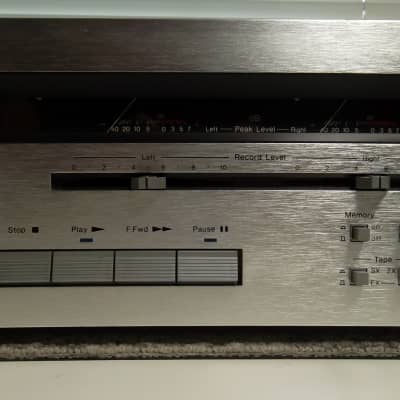 1982 Nakamichi 480 Silverface Stereo Cassette Deck New Belts & Serviced 07-2021 Excellent Condition image 6
