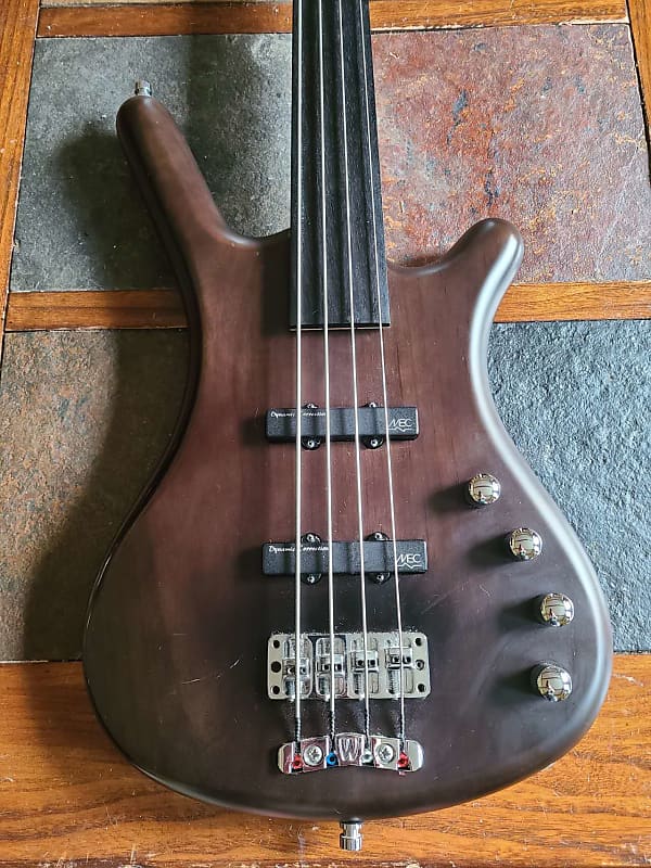 Warwick RockBass Corvette Fretless 2014- Nirvana Black | Reverb