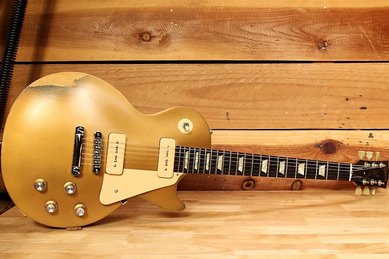 GIBSON 2011 LES PAUL 60s TRIBUTE Goldtop -- Special Relic w
