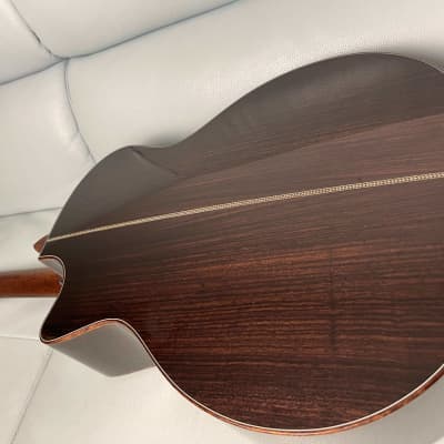 Hsienmo Autumn Bear-claw Sitka Spruce + Wild Indian Rosewood Full Solid Acoustic Guitar SOLD image 12