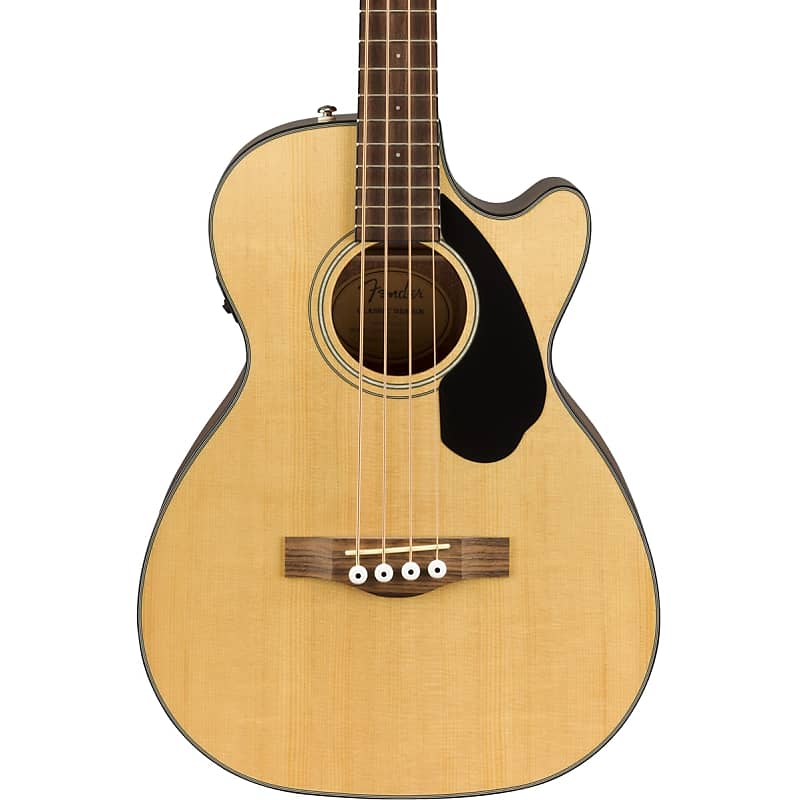 Fender CB60SCE Acoustic Electric Bass - Natural image 1