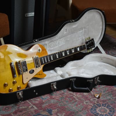 RARE 2009 Gibson USA Les Paul Traditional 1959 Faded Honeyburst w/OHSC & Paperwork, Japan Market Limited, JDM, AAA image 5