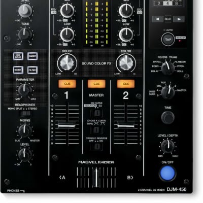 Pioneer DJM-450 2-Channel Mixer For Multiplayers & Turntables Rekordbox DJ / DVS image 1