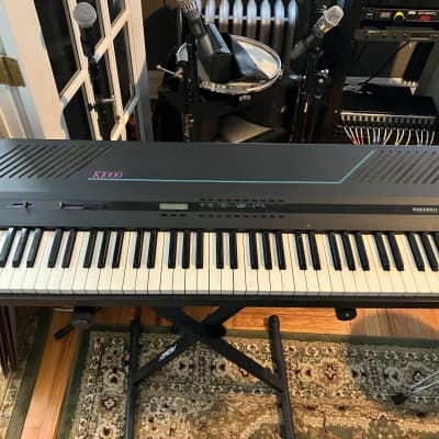 Kurzweil K1000 Keyboard 1985 - Black