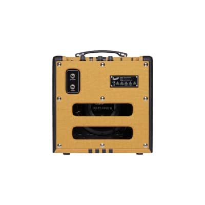 Supro Delta King 8 Combo 1 Watt Guitar Amplifier, Tweed w/ Black Stripes image 9