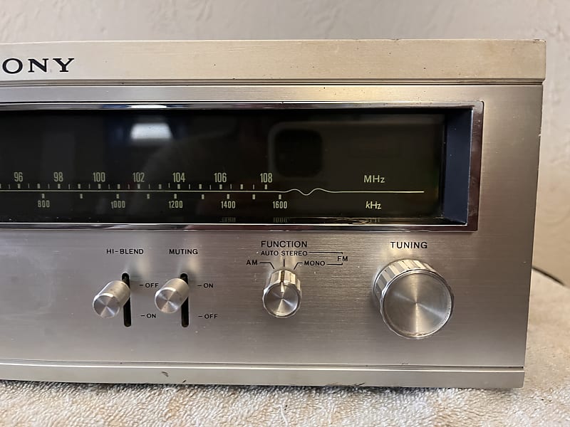 Vintage Sony ST-5150 AM/FM Stereo Tuner- Used Fair Condition