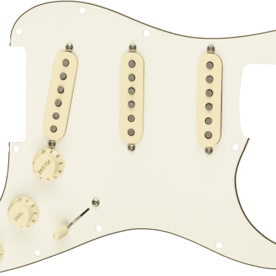 Fender Pre-Wired Strat Pickguard, Tex-Mex SSS image 3