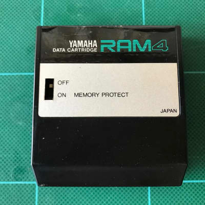 YAMAHA Data Memory Cartridge RAM4 for DX7 ii FD/D/S TX802 RX 5/7 New battery!!