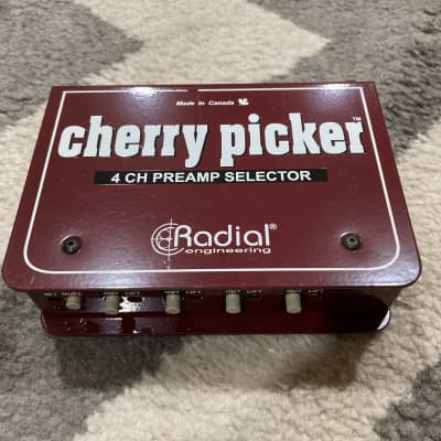 Radial Cherry Picker 4 Channel Preamp Selector | Reverb