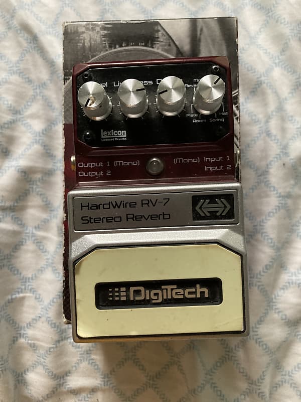 DigiTech Hardwire RV-7 Stereo Reverb