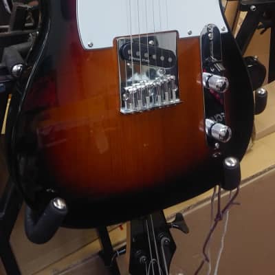 NEW! Johnson Sunburst Finish Telecaster Style Electric Guitar -  Looks/Plays/Sounds Excellent! image 3