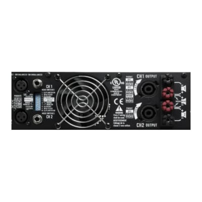 QSC RMX1450a 1450a Professional Quality Performance, Two Channels Power Amplifier with XLR Input and NL4 Output Connectors and LED Indicators image 6