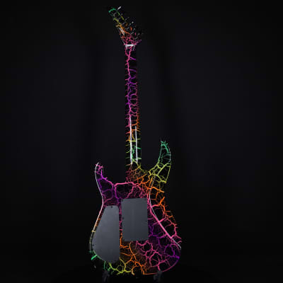 Jackson Pro Series Soloist SL3M Rainbow Crackle Maple Fingerboard (CYJ2200721) image 3