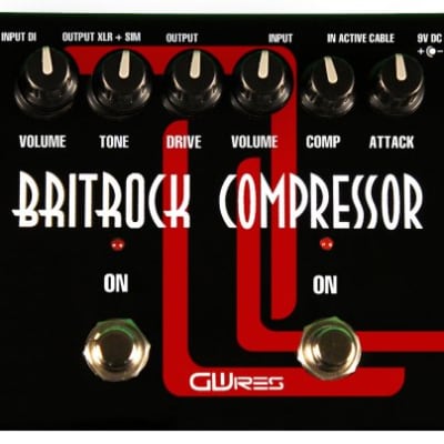 Guyatone Flip BC-X Compressor For Bass Tube-Driven Effects Pedal