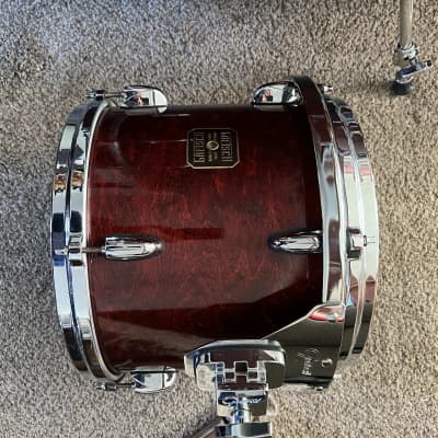 Gretsch USA Custom in Walnut Gloss Bass Drum with matching rack tom 24x18, 12x10 image 4
