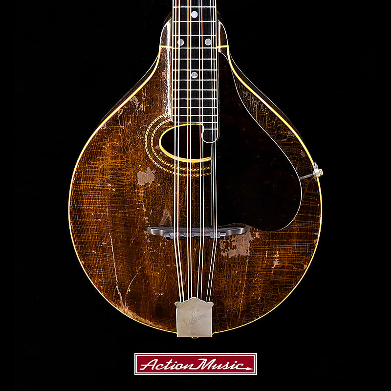 Gibson H-1 Mandola Dark Brown 1919 image 1