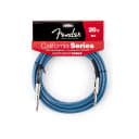 Fender California Instrument Cable, 20', Lake Placid Blue 2016