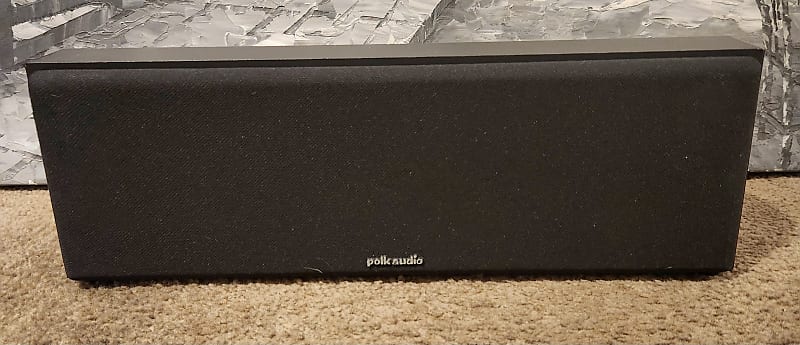 Polk Polk Audio CS150 High-Definition 2-Way Center Channel Speaker 80s  			