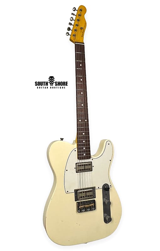 Nash T-2HB w/ Lollartrons, 2022 Olympic White, Pine body, Light Relic. NEW (Authorized Dealer) image 1