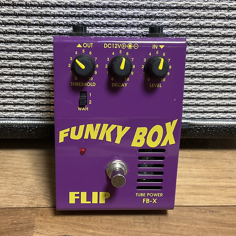 Guyatone Flip FB-X Funky Box /AutoWah/ 1990's - Purple