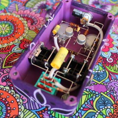 Paperboy Pedals Stank Face Silicon Fuzz Face 2021 Purple