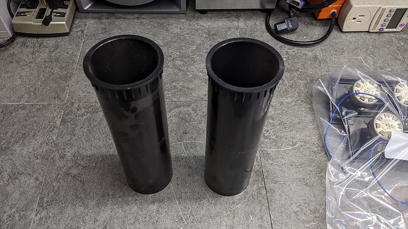 Realistic Mach Two 40-4032A Bass Port Tubes Free Shipping  			