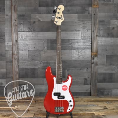 Squier Mini P Bass - Dakota Red image 2