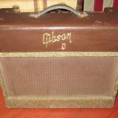 ~1956 Gibson GA-20 Combo Amp Two Tone Brown for sale