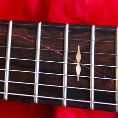 GB Liuteria Boutique guitar Petra 7 string fanned fibonacci series inspiration design 2022 - Matt image 16
