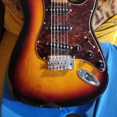 Tokai Goldstar Sound Stratocaster Strat Electric Guitar - Sunburst, Tortoise image 1