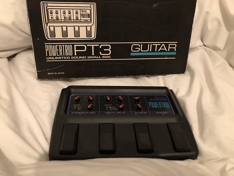 very rare Ibanez Multi Effect Power Trio PT3 Reverb