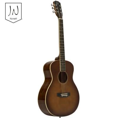 James Neligan BES-A MINI DCB Bessie Series Solid Spruce Top 6-String Mini Travel Acoustic Guitar image 1