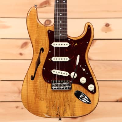 Fender Custom Shop Artisan Spalted Stratocaster - Aged Natural - CZ565592 - PLEK'd image 2