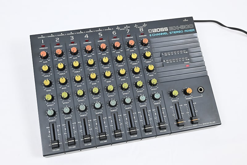 Boss BX-800 8-Channel Stereo Mixer | Reverb