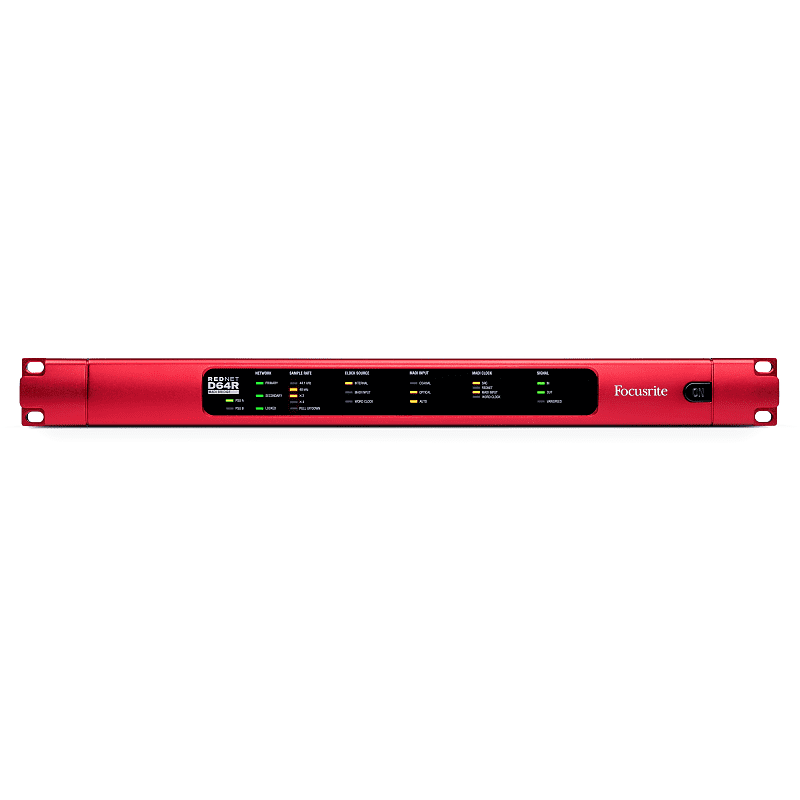 Focusrite RedNet D64R MADI Bridge Dante Audio Interface image 1